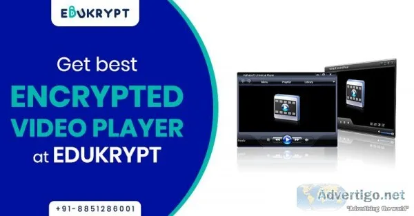 Get best Encrypted video player with Edukrypt