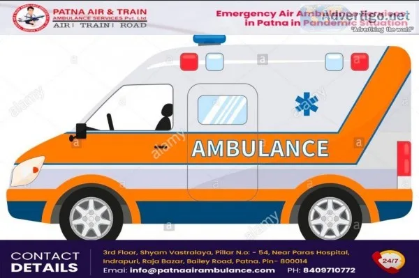 Budget-friendly Road Ambulance Service in Patna at any Emergency