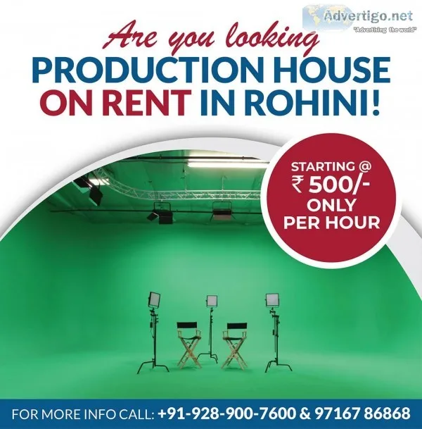 Productions House on Rent