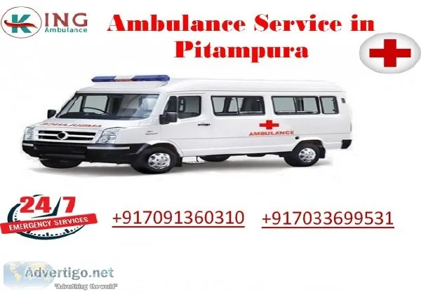 Take Benefit of Low-Cost Ambulance Service in Pitampura