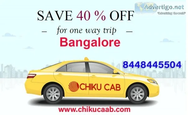 Chiku Cab offers a hassle-free comfortable and affordable cab in