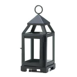 BLACK MINI CONTEMPORARY LANTERN 10018083