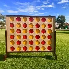 Giant Four Hardwood  Perfect for Indoor and Outdoor Play  Jenjo 