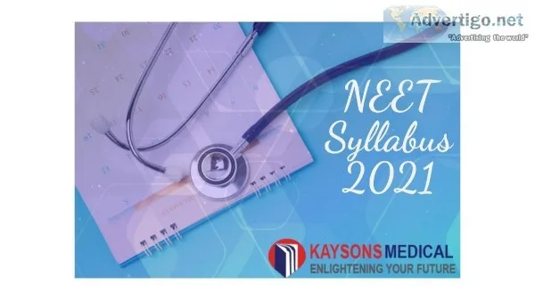 NEET Syllabus 2021