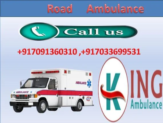 Get King Road Ambulance Service in Dhanbad with Doctor