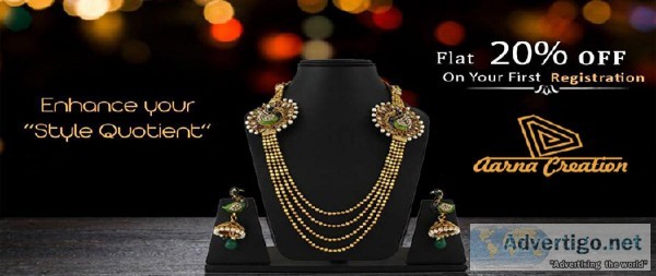 Antique Pendant Set Online at Best Prices  Aarnascreation