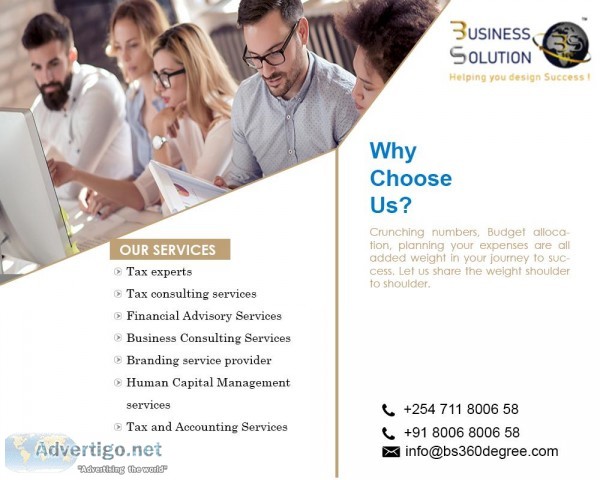 Tax Consulting Services and Online Income Tax Return - BS360
