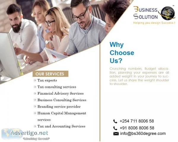 Tax Consulting Services and Online Income Tax Return - BS360