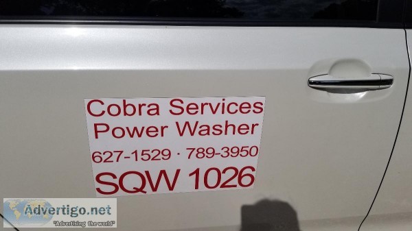 Moble Commercial power washing