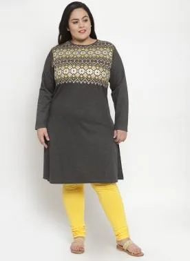 shop the best women winter kurti from plussin