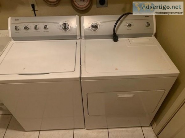 Kenmore Washer and Dryer