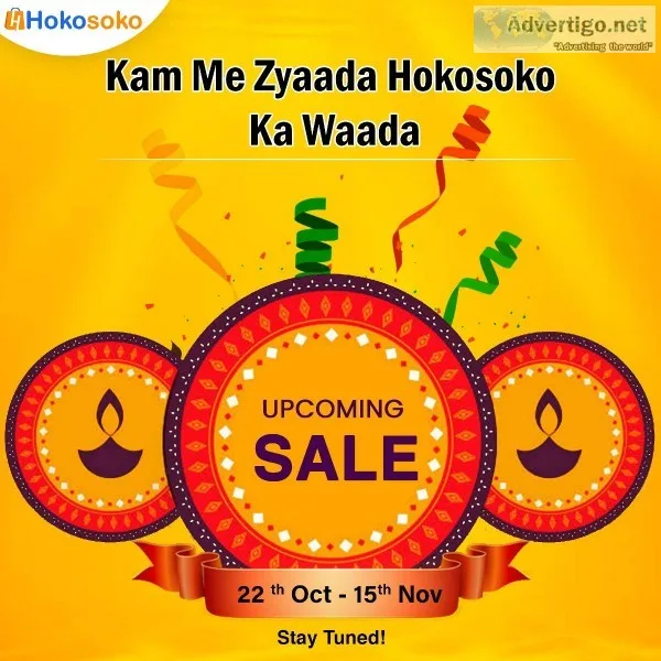 Online Shopping for the festival at Hokosoko