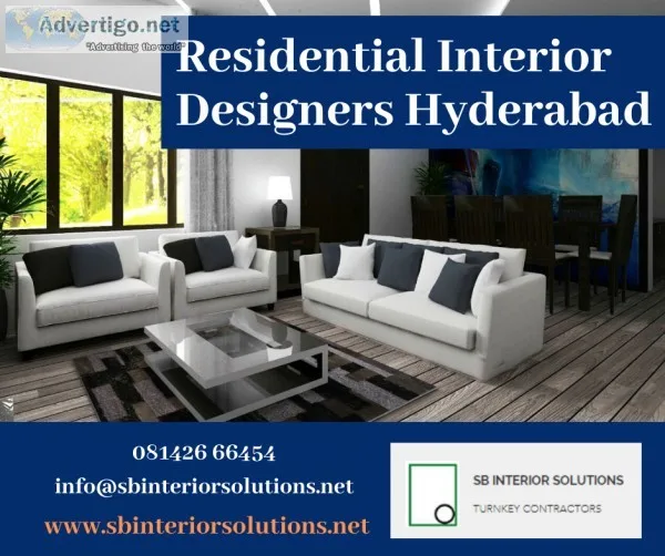 Residential Interior Designers In Hyderabad