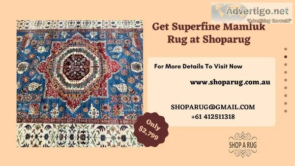 Get Superfine Mamluk Rug at Shoparug