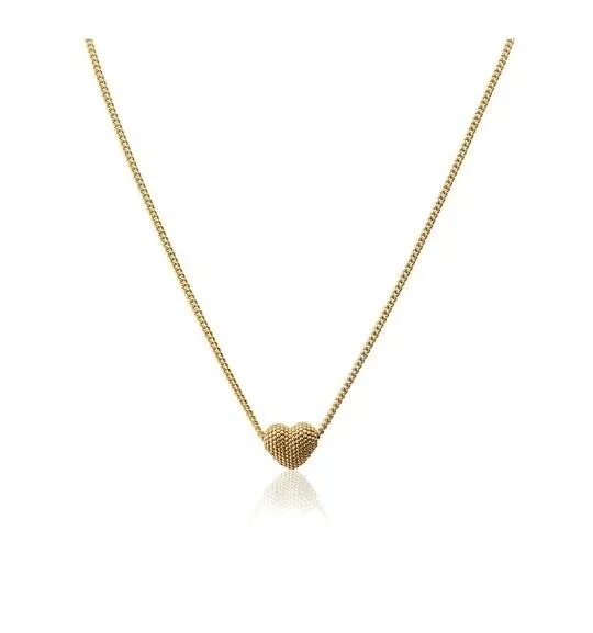 Beautiful Collection of Heart Gold Pendant