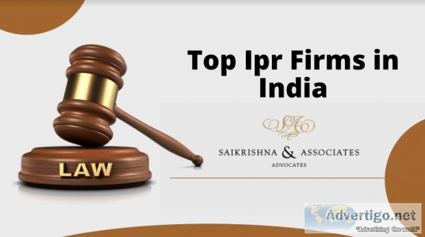 Top Ipr Firms in India  Best Law Firm  Saikrishna and Associates