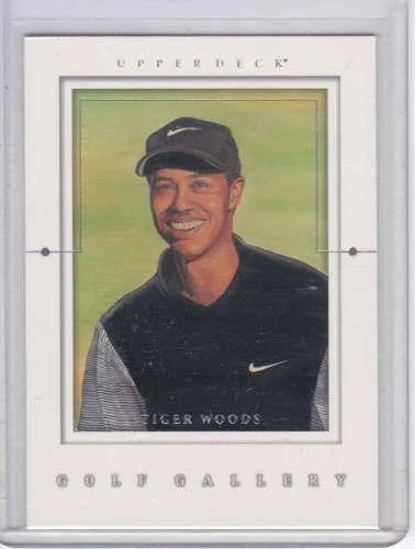 Tiger Woods 2001 Upper Deck Gold Gallery GG