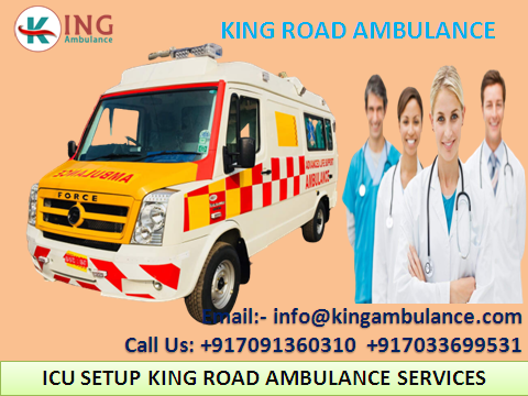 King Ground Ambulance Service in Jamshedpur at Low-Rate