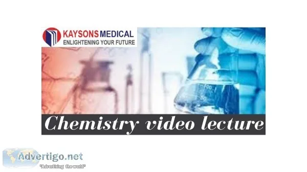 Chemistry video lecture