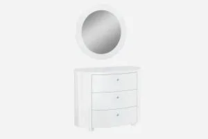 Black or White High Gloss Dressing Tables  Chic Paradis