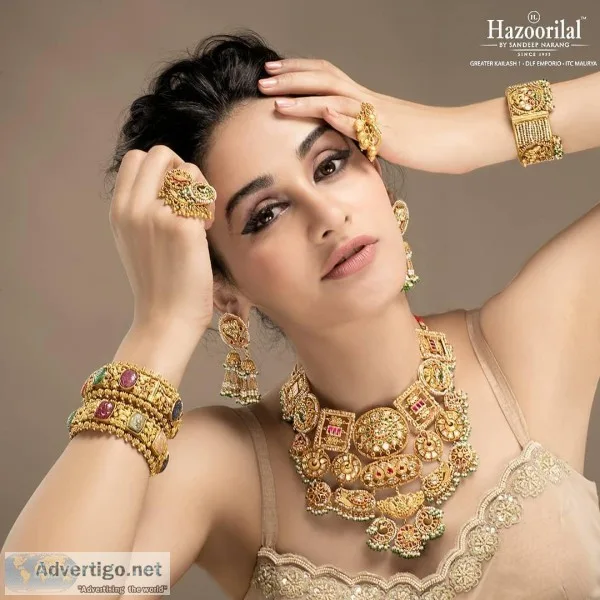 Hazoorilal Gemstone jewellery design