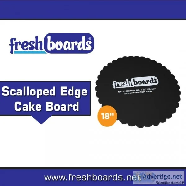 Scalloped Edge Cake Board