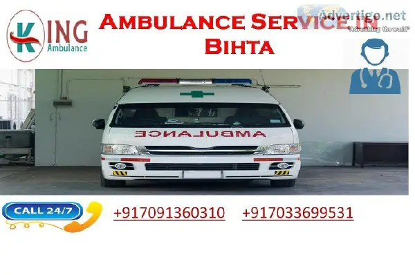 Avail Low-Budget Ambulance Service in Bihta