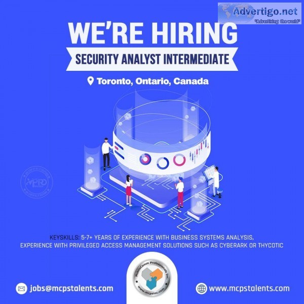 Hiring a Security Analyst Intermediate