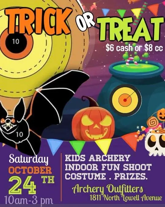 Halloween Archery Shoot for the Kids - Indoor