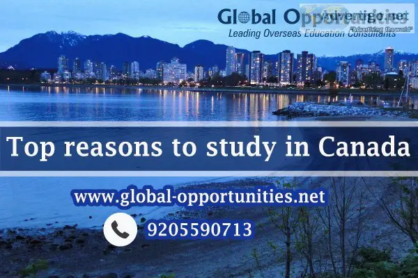 Top Reasons to Study in Canada