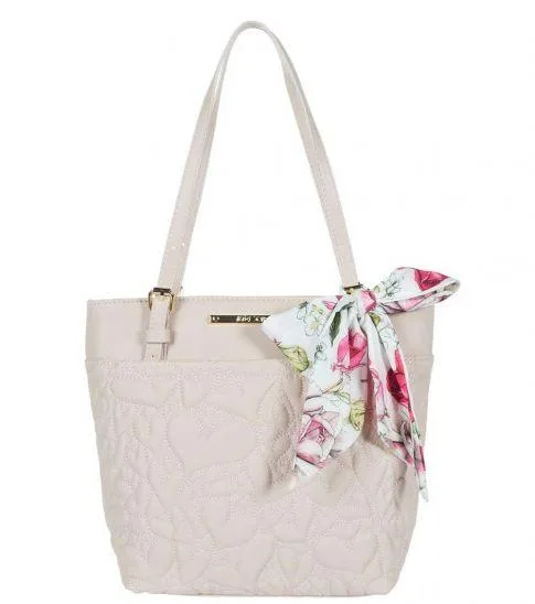 BETSEY JOHNSON Blush XO Aaliya Shopper Medium Tote at Darveys