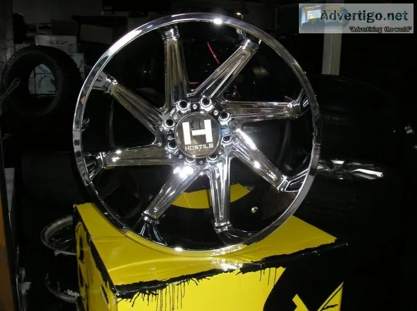4 22 inch hostile wheels