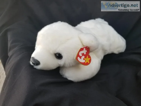 Beanie Baby White Polar Cub