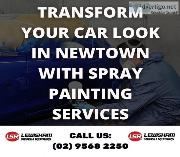 Transform Your Car Look in Newtown with Spray Painting Services