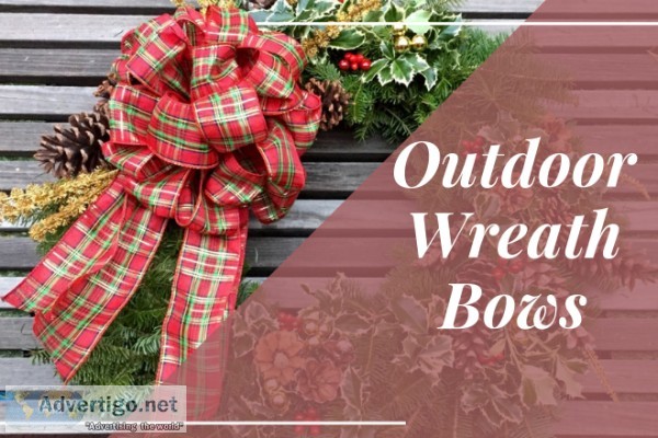 Buy Outdoor Christmas Bows - Holiday bows