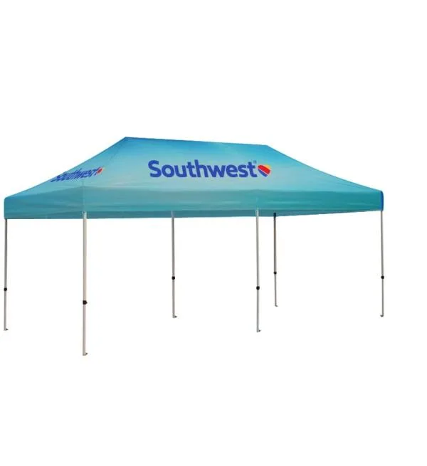 10x20 Pop Up Canopy Tents with custom print  Starline Displays