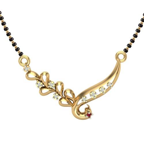 Dishis Designer Jewellery Gold and Diamond Mangalsutra B2B Expor