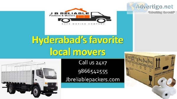 About JB Reliable packers and Movers in Hyderabad