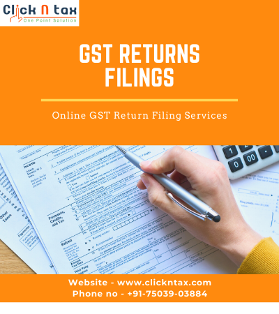 Online GST Return Filing  Process of Filing GST Return online