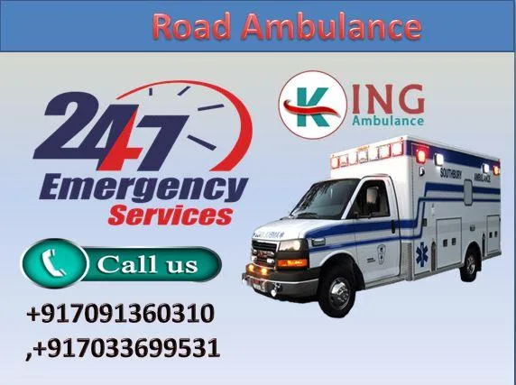 Hire Top and Best Road Ambulance Service in Ranchi by King Ambul