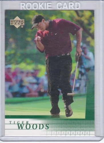 Tiger Woods 2001 Upper Deck RC Mint Condition 1