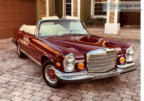 23355 1971 Mercedes-Benz 280SE 3.5 Cabriole