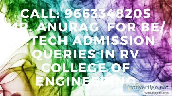 96633482O5 RV College of Engineering Bangalore direct admission