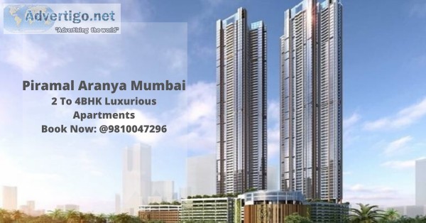 Piramal Aranya - Buy 2 BHK to 4 BHK Sea Facing Apartments at Mum