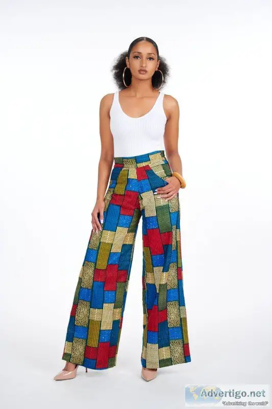 Erimipe African Print Pants