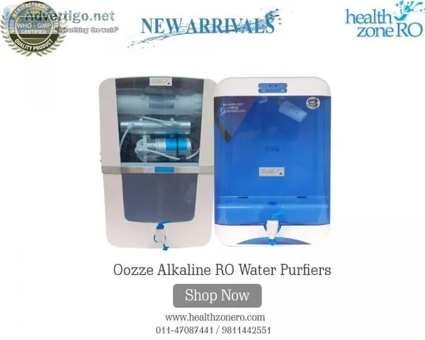 OOZZE Alkaline Water Purifiers