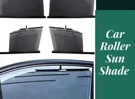 Buy car window automatic roll up and down sunshade