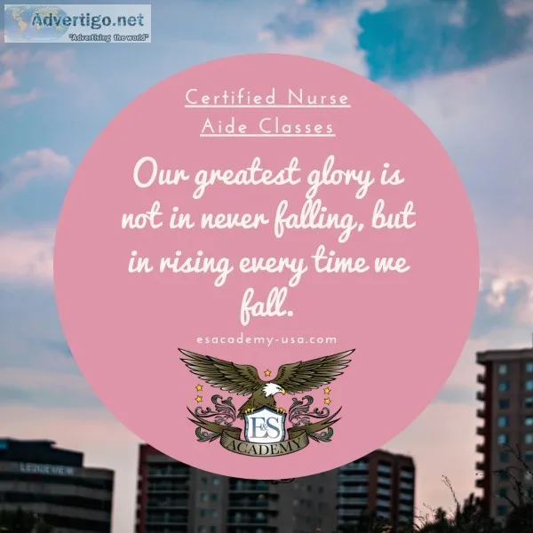 Rise Every Fall - Certified Nurse Aide Classes