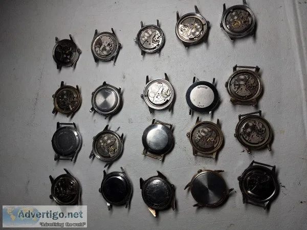 Able to buy non-working junk wrist watches and pocket watches fo