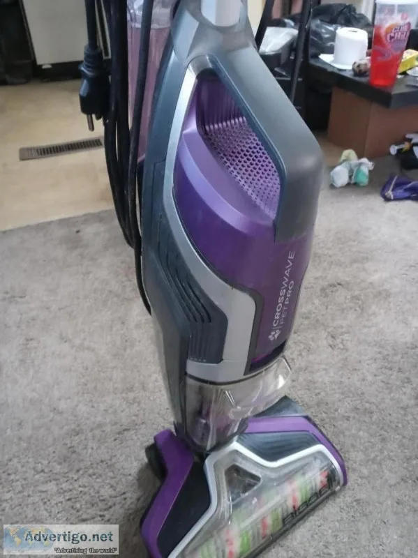 Bissell crosswave vac and steam mop